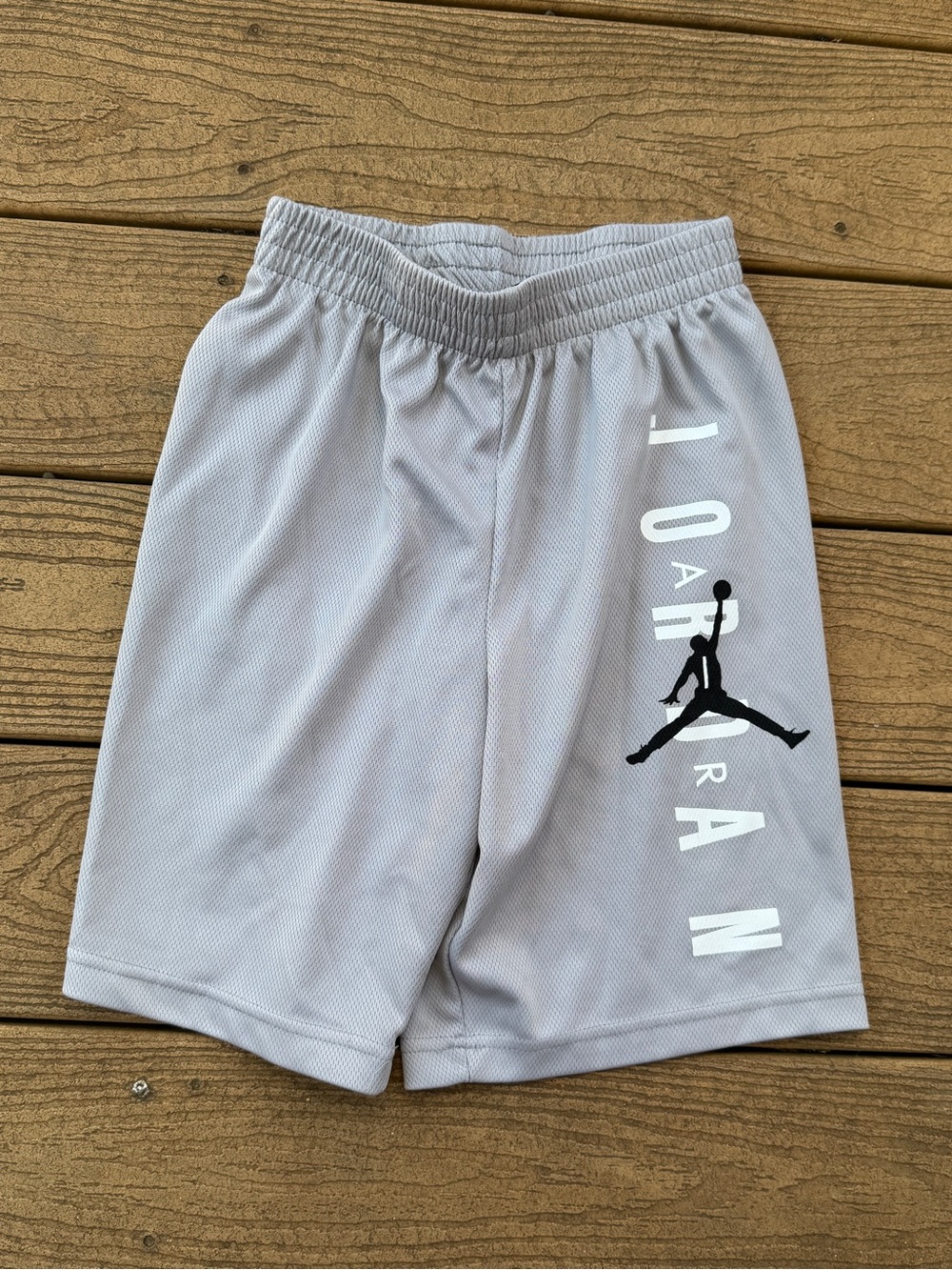 Jordan kids Light Gray Athletic Shorts